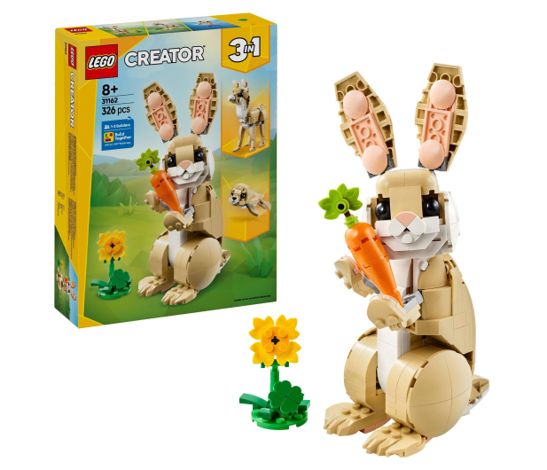LEGO Creator 3 w 1 31162 Uroczy króliczek - 1283664 - zdjęcie